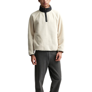 Sweats à capuche d'hiver personnalisés de haute qualité pour hommes Sweatshirts à col rond en polaire Pull de couleur personnalisée avec logo personnalisé Fabriqué au Pakistan - Product Image 5