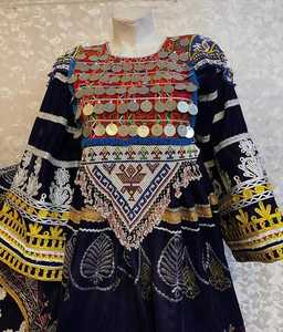 ชุดเดรสยาวสไตล์อัฟกันของผู้หญิงชุดเดรสแม็กซี่อัฟกานิสถานชุดเดรสแฟนซีสไตล์พลัสไซส์ระบายอากาศได้ดี - Product Image 3