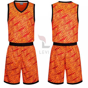 Maillots de basket-ball personnalisés pour jeunes hommes et enfants uniformes d'équipe vierges en maille réversible personnalisés avec nom et numéro - Product Image 1