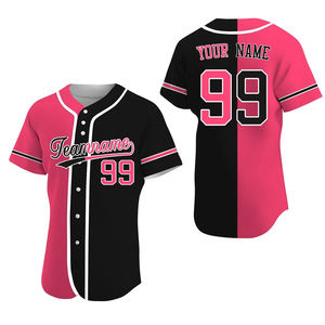 Uniformes de béisbol personalizados para Hombre Camisetas último diseño impresión por sublimación al por mayor ropa deportiva personalizable Jersey - Product Image 4