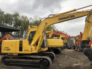 Komatsu รถตักตีนตะขาบ PC120มือสองจากญี่ปุ่นพร้อมชิ้นส่วนมอเตอร์หลัก - Product Image 4