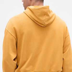 Sudadera con Capucha para Hombre, Color Sólido, Servicio OEM para Compradores al por Mayor, Ropa Casual de Fábrica 2026, con Bolsillos Tipo Canguro - Product Image 5