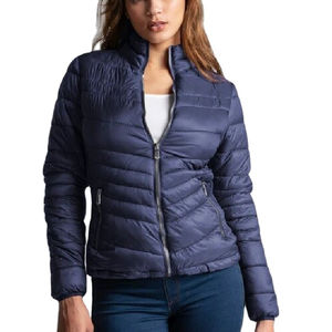 Chaqueta Acolchada de Punto para Mujer, Invierno, con Capucha, Personalizable, Transpirable, Impermeable, Reversible, de Nailon, Moda para Exteriores - Product Image 4