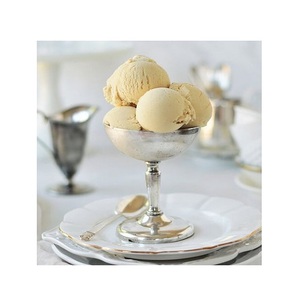 Ensemble de cinq bol à crème glacée de forme ronde dans une tasse à crème glacée en acier inoxydable pour l'hôtel, la maison et le restaurant - Product Image 4