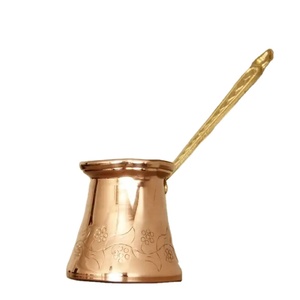 Cafetera Turca de Cobre Macizo con Mango, Vajilla, Taza de Café, Decoración de Mesa para el Hogar, Cocina, Restaurante, Hotel, Fiesta - Product Image 1
