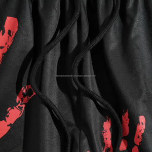 Shorts décontractés pour hommes en maille respirante à séchage rapide avec motif graphique personnalisé – Collection Été 2026 - Product Image 6