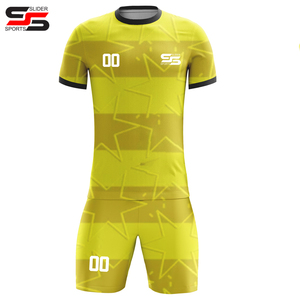 Custom Men Soccer Set Summer Quick-Drying Short Sleeve Training Uniform <b>Comfortable</b> Breathable Soccer Uniform - Product Image 5