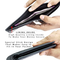 Dompet Kulit Pria Kustom Produsen Baru Dompet Kulit Pria Model Terbaru Fashion Trendi