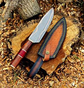 Cuchillo de Chef de Lujo Hecho a Mano, Mango Hecho a Mano, Cuchillo de Chef de Acero de Damasco Forjado, Cuchillo Multiusos para Rebanar, Deshuesar, Filetear y Pelar, OEM - Product Image 2