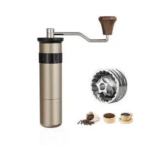 Barista Tools Coffee Tea Espresso Supplies Hand Manual Coffee Grinder OEM Portable Coffee Maker For Camping