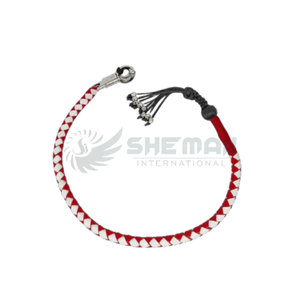 Látigo de motorista listo para carretera con trenza de paracord y flecos voladores diseñado para la Seguridad y visibilidad del estilo de la motocicleta con precio barato - Product Image 6