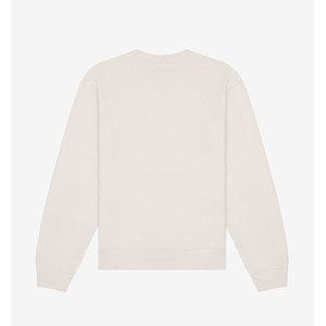 Sudadera clásica suave de lana con cuello redondo y foto de textos con logotipo personalizado impreso personalizado de alta calidad - Product Image 1