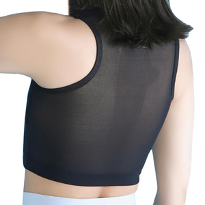 Breathable Breast Binder with Zipper Flat Binder Top3PCS/lot Sports <strong>Bra</strong> Women's Intimates With Pads Plus <strong>Size</strong> <strong>Bras</strong> for Women