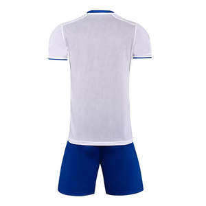 Maillot de football 100 % polyester imprimé par sublimation intégrale, uniforme d'entraînement pour équipe, style France, couleur personnalisable - Product Image 4
