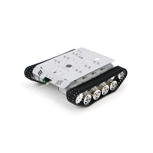 Kit de Chasis Robótico con Orugas Metálicas y Motores de Corriente Continua para Proyectos de Robótica Inteligente - Product Image 3