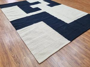 Tapis bohème écologique en coton tissé à la main Tapis moderne Tapis de salon - Product Image 2