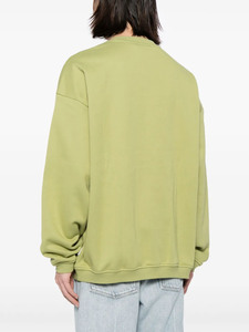 OEM Unisex Color sólido Cuello redondo Sudadera Manga larga Corte suelto Jersey Casual Fleece Top para Otoño Invierno al por mayor - Product Image 4