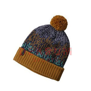Bonnet tricoté d'hiver le plus vendu, couleur personnalisée, coton/laine, style ajustable avec image, en promotion - Product Image 2