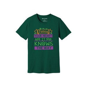 Kindness Themes Print 100%cotton Fabric T-shirt 160-180 to Heavy GSM 12 Color Available Customized Your Own Design & Placement - Product Image 1