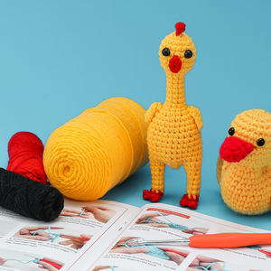 Kit de animales de tejer Diy con Kits de <span class=keywords><strong>ganchillo</strong></span> de hilo de regalo de muñeca <span class=keywords><strong>paso</strong></span> <span class=keywords><strong>a</strong></span> <span class=keywords><strong>paso</strong></span> para principiantes Material de bricolaje - Product Image 2