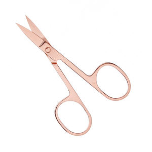 Tijeras de Manicura de Alta Calidad con Mango Recubierto de Papel, Rectas, Afiladas, de Punta Extra Fina, de Acero Metálico, para Cutículas - Product Image 5