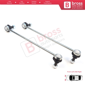 ชุดเชื่อมต่อเหล็กกันโคลงหน้า V3BSP1284-1 2 ชิ้น สำหรับ Arteon Beetle Caddy CC Eos Golf Jetta Passat Scirocco Sharan Tiguan Touran - Product Image 4