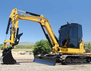 Nuevo Diseño con Buen Precio, Excavadora de Cadenas Caterpillar 305 CR Amarilla, Equipo de Construcción de Uso Pesado - Product Image 4