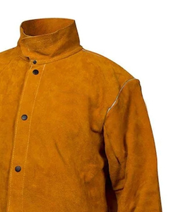 Vache fendue daim cuir 100% imperméable vêtements de travail soudeur veste de sécurité pour souder des vêtements de protection avec une grande durabilité - Product Image 3