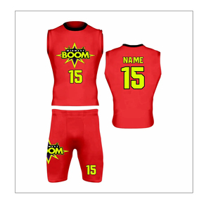 Precio al por mayor 2024 7v7 uniformes de fútbol para jóvenes bandera totalmente sublimada 7v7 conjunto de uniforme de compresión con personalización - Product Image 1
