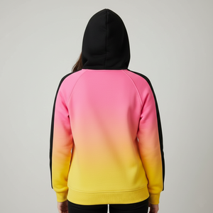 Sudaderas con Capucha de Algodón Grueso para Mujer al por Mayor, Mangas Raglán, Sudaderas con Capucha Personalizables con Logotipo Propio, Colores Impresos y Bordados - Product Image 2