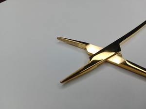 Porte-aiguille médical en acier inoxydable pince chirurgicale instruments outils de suture réutilisables pince hémostatique droite incurvée - Product Image 4