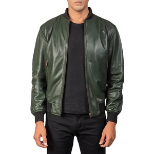 Chaqueta Bomber de Alta Calidad con Recubrimiento de Camuflaje, Formal, de Poliéster/Algodón, Corte Holgado, Cuello Redondo, Cierre de Cremallera Frontal, con Logotipo, para Primavera - Product Image 1