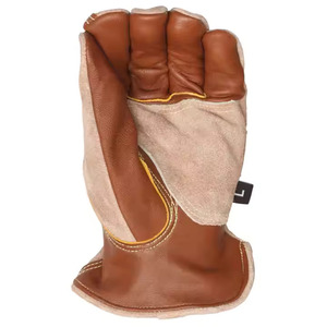 Guantes DE TRABAJO ignífugos de PVC personalizados de alta calidad unisex, guantes de trabajo de cuero de uso diario de estilo liso - Product Image 2