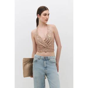 Camiseta Casual de Mujer 100% Algodón con Cuello Redondo, Corte Regular y Mangas Largas - Product Image 1