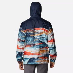 Men's Premium Quality Winter Casual Breathable Nylon Windbreaker <b>Jacket</b> Front Logo Customizable OEM Service Available - Product Image 4