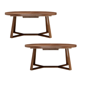 Venta caliente restaurante y jardín juego de mesa de madera clásico moderno Patio al aire libre mesa de comedor para muebles de hotel directo de fábrica - Product Image 2