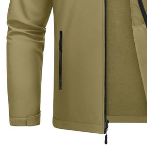 แจ็คเก็ตยุทธวิธีของผู้ชายเสื้อกันลมกันน้ำมีคอตั้งใส่สบายสำหรับฤดูหนาว - Product Image 3