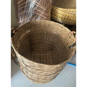 Panier en bambou tissé écologique multi-usages pour la décoration intérieure panier de fruits légumes artisanat fabriqué au Vietnam - Product Image 3