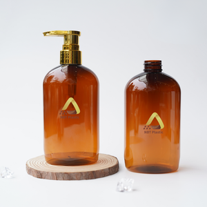 400ml pour bouteille pompe PET avec impression numérique pour shampooing et emballage de liquide cosmétique OEM marque personnalisée du Vietnam - Product Image 4