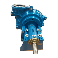 Pompe centrifuge horizontale Minerco en acier inoxydable pour applications d'enrichissement minier dans l'industrie minière