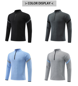 Meilleurs Matériaux Vente en Gros Spandex de Haute Qualité Fabriqué OEM Chemise de Compression Personnalisée à Manches Longues pour Hommes Vêtements en Gros - Product Image 5