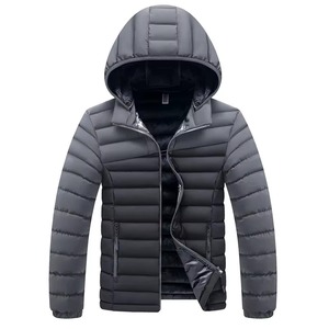Veste matelassée à col montant à manches longues pour homme de haute qualité Prix raisonnable Veste matelassée à capuche Vêtements d'extérieur d'hiver - Product Image 4