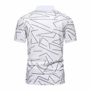 High Quality Summer Short Sleeve Custom T-shirt Wholesale Men Clothing Bulk Plain Men's <b>Polo</b> T-Shirts - Product Image 3