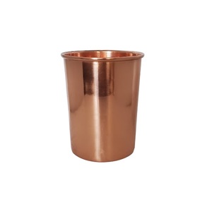 แก้วทองแดงบริสุทธิ์รูปทรงกลมสำหรับดื่มน้ำในบ้านโรงแรมร้านอาหาร - Product Image 6