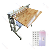 Machine de rembobinage de papier toilette gaufré à prix abordable, machine de scellage refroidie par eau