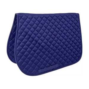 Western Style Horse Riding Saddle <b>Pad</b> Polycotton Outershell Eco-friendly Gel Cotton <b>Foam</b> Lining Sheepskin Optional - Product Image 1