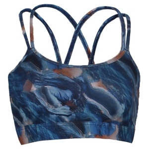 Vente en gros Saleh Enterprises Soutien-gorge de sport sublimé pour femme grande taille, à maintien élevé, sans couture, push-up, respirant, séchage rapide, extensible dans quatre directions - Product Image 2