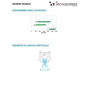 Difusor Lineal Retráctil Tecnosystemi de PVC Anticondensación con Amortiguador y Rejillas y Grelas Aisladas - Product Image 3