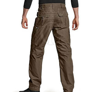 Pantalones Cargo de hombre informales ligeros e impermeables 100% algodón ecológico transpirable secado rápido fabricante de Pakistán al por mayor - Product Image 2
