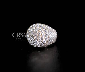 Bague circulaire en diamant de luxe Offre Spéciale pour une beauté et un style intemporels ou adaptée à des événements formels disponibles pour un approvisionnement mondial - Product Image 5